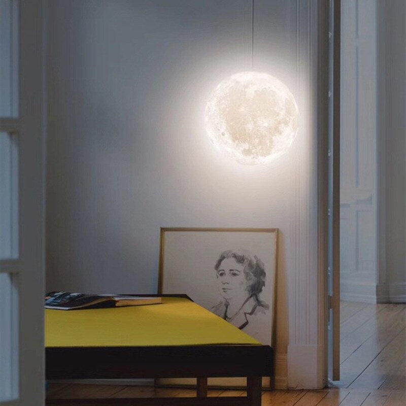 LunaDrop – Kreatives 3D-Mondlicht als Deckenanhänger