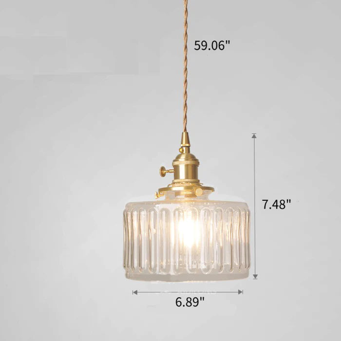 Vionna – Kreativer Messing-Glas-Kronleuchter