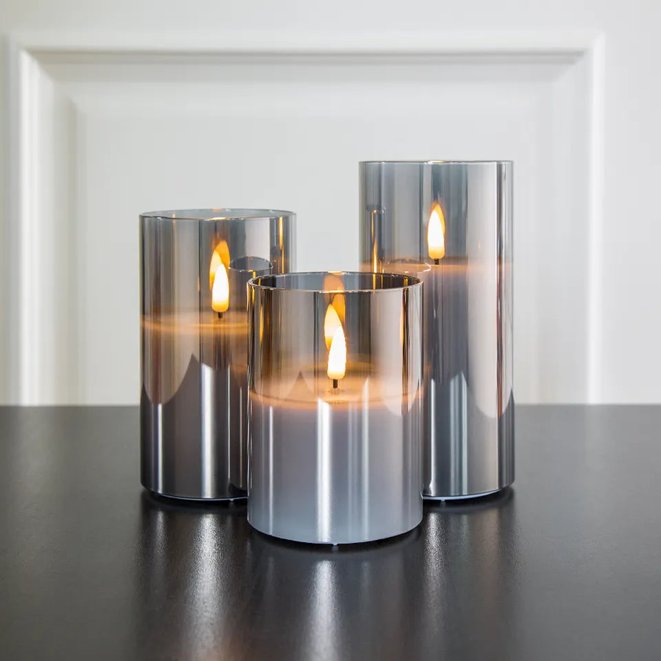 GlowCandle – Flammenlose LED-Kerze mit weichem Licht