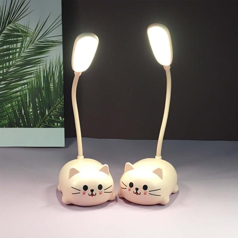 MiauLight – Cartoon-Schreibtischlampe mit LED