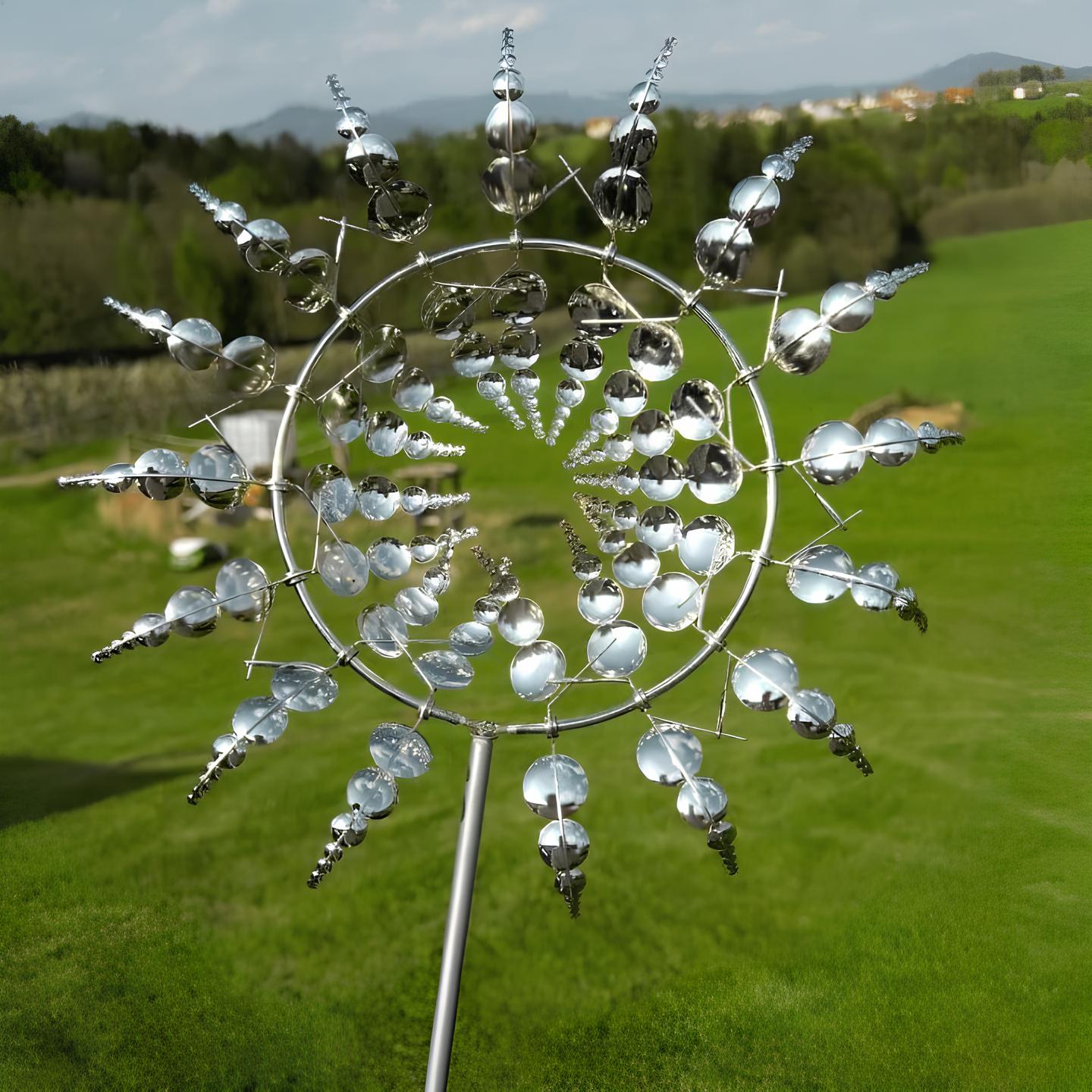 WindArt – Metall-Windmühle mit Zauber-Effekt