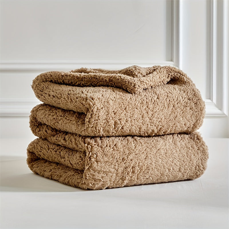 CozySherpa – Ultra-weiche Fleecedecke für gemütliche Sofa- & Bettmomente