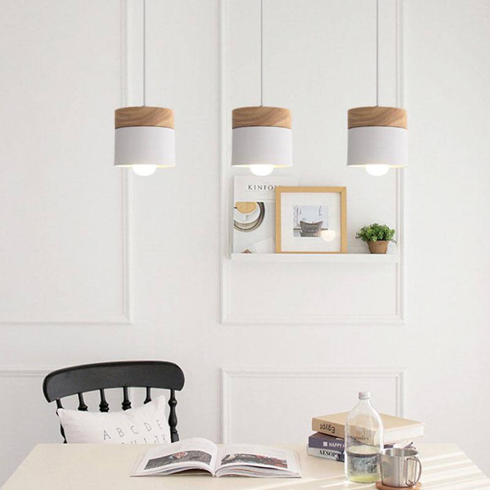 NordLicht – Hängelampe aus Holz für rustikale & moderne Räume