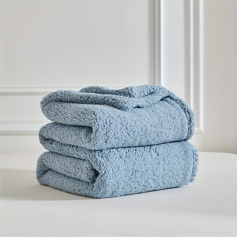 CozySherpa – Ultra-weiche Fleecedecke für gemütliche Sofa- & Bettmomente