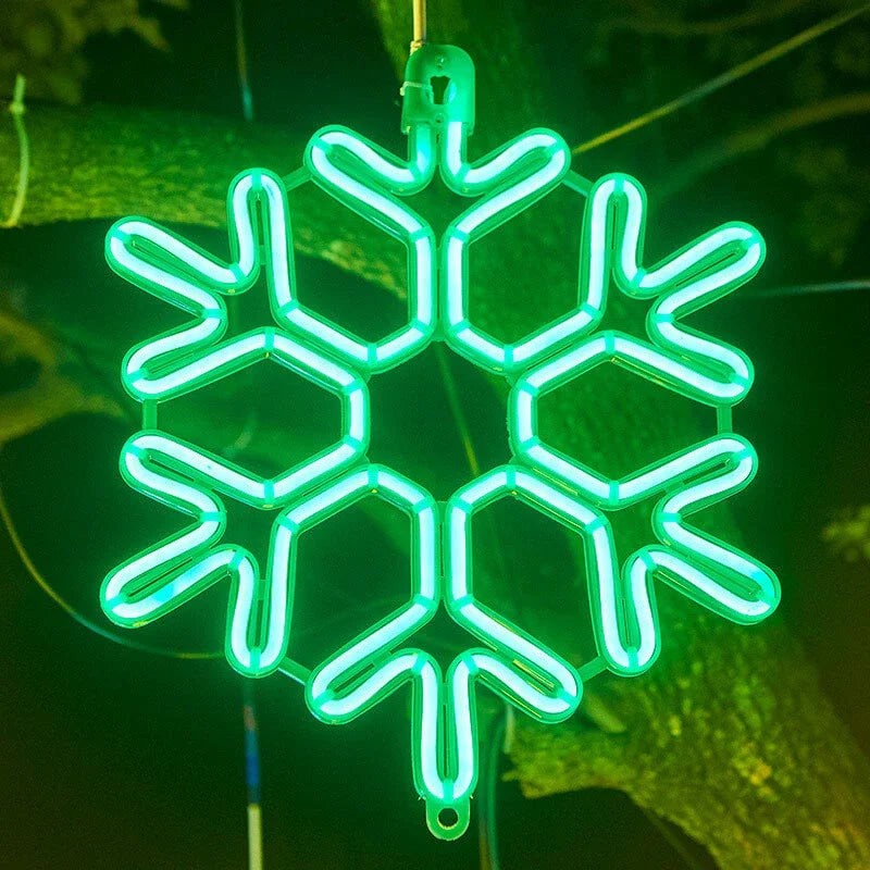 Frostella – LED Schneeflockenlicht für festliche Outdoor-Weihnachtsbeleuchtung
