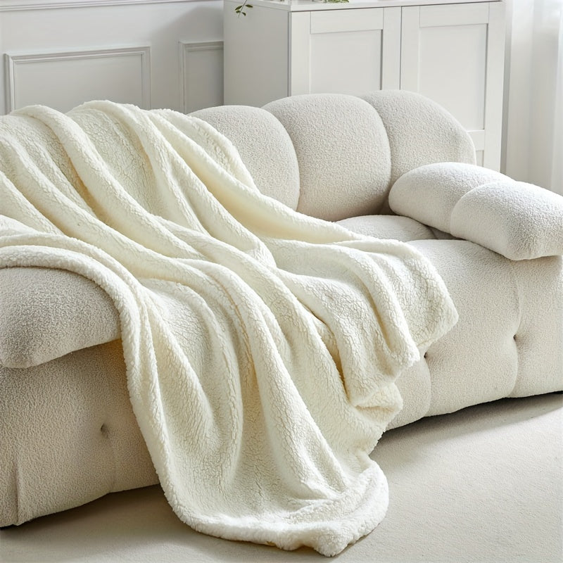 CozySherpa – Ultra-weiche Fleecedecke für gemütliche Sofa- & Bettmomente