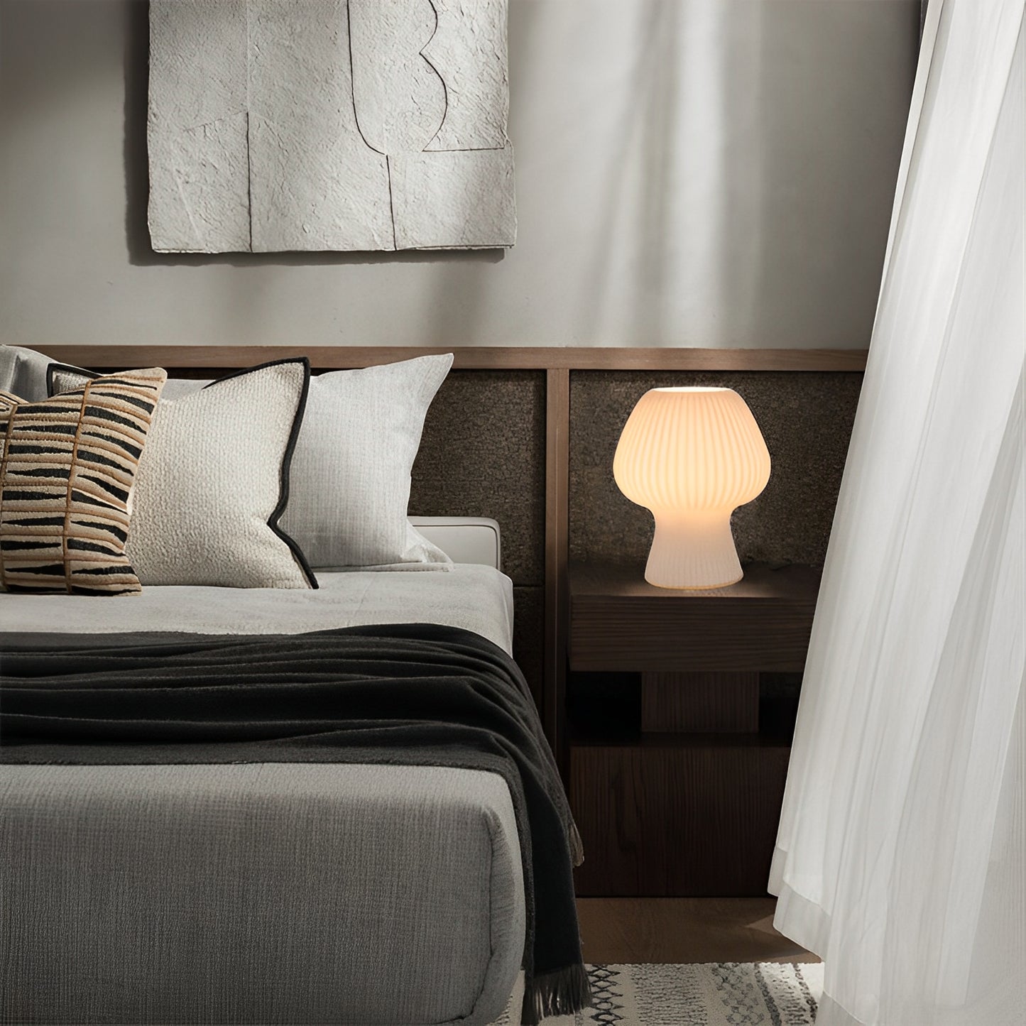 Velmira – Vintage-Tischlampe im Retro-Stil für Schlafzimmer & Nachttisch