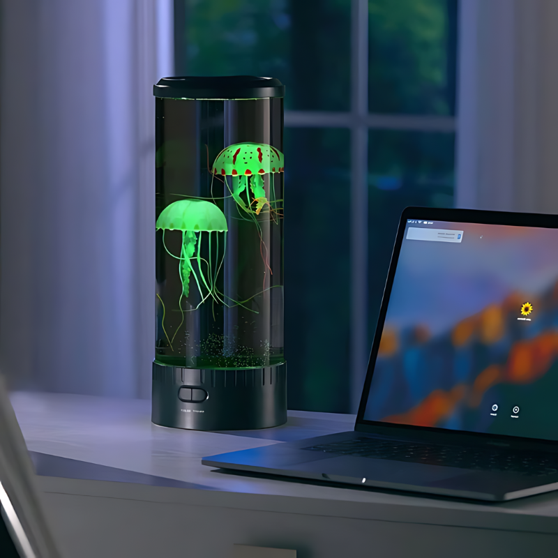 Lunaflow – Jellyfish LED-Tischlampe für magische Momente