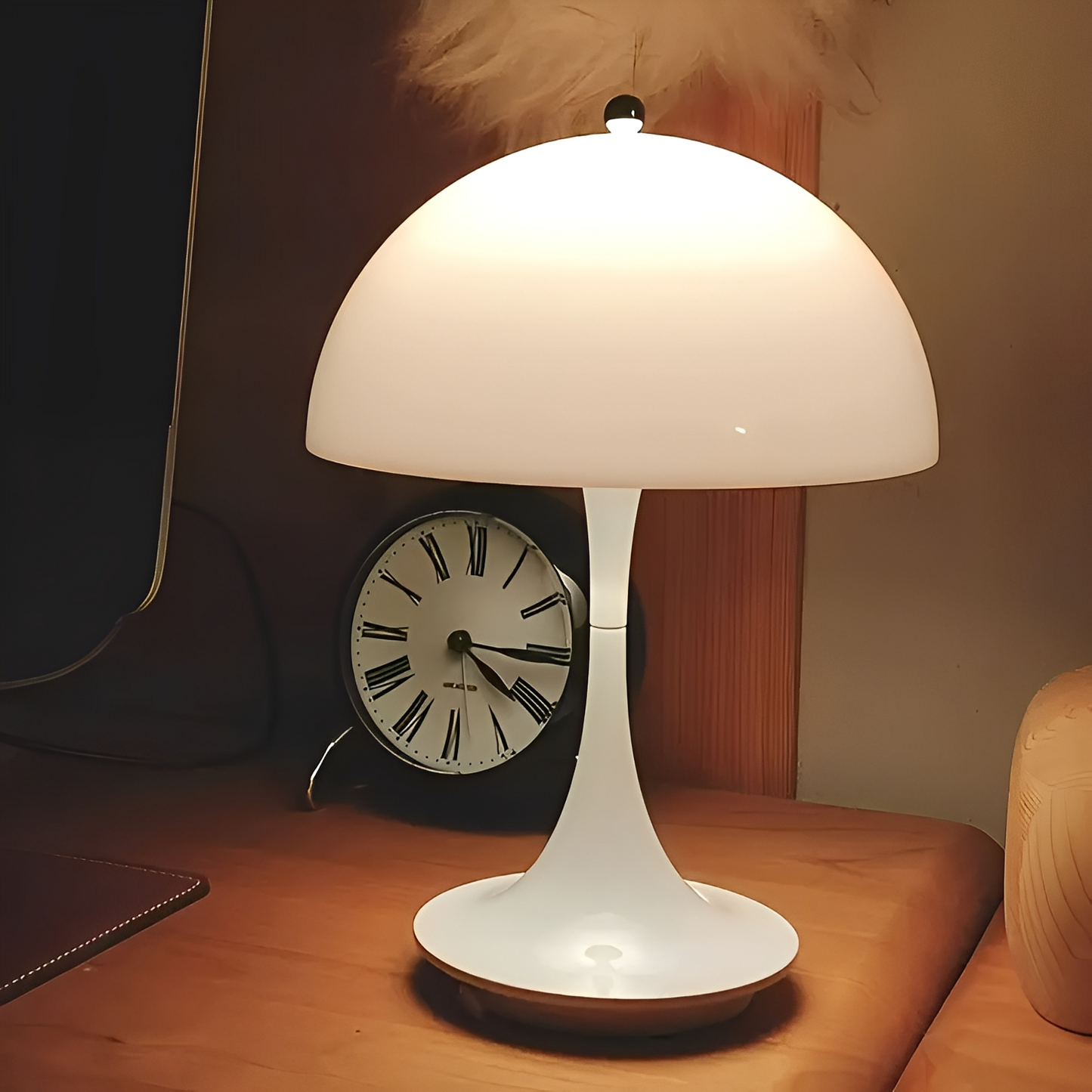 Mimi – Aufladbare Pilz-Tischlampe mit Touch-Funktion