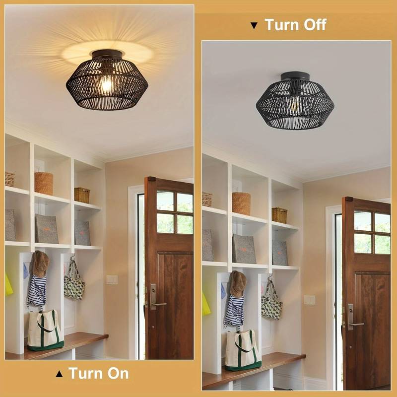 BohoNest – Handgefertigte Deckenlampe im Ethno-Stil