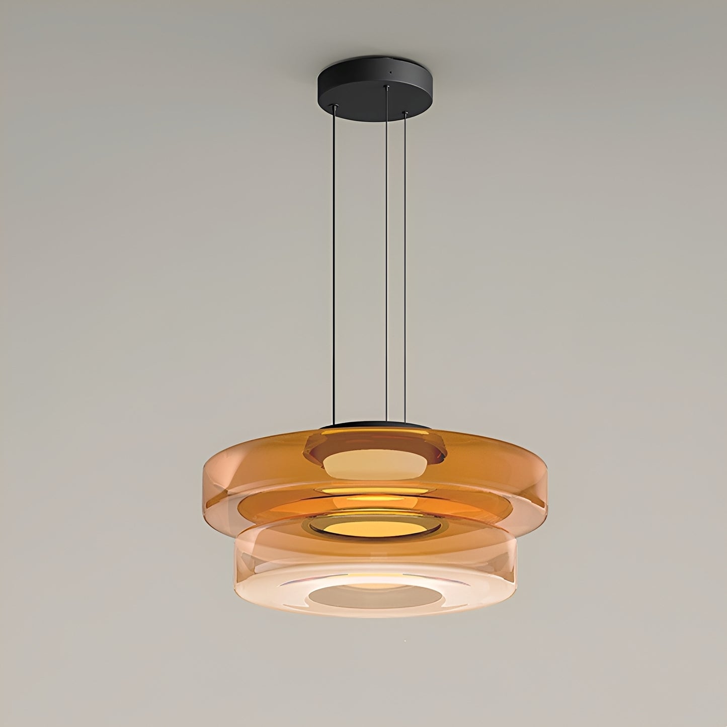 Aurora – Eleganter Nordischer Glas-Kronleuchter