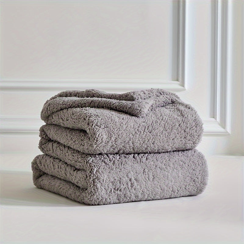 CozySherpa – Ultra-weiche Fleecedecke für gemütliche Sofa- & Bettmomente