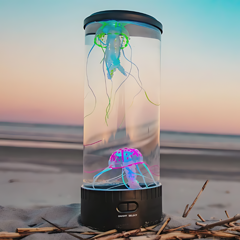 Lunaflow – Jellyfish LED-Tischlampe für magische Momente