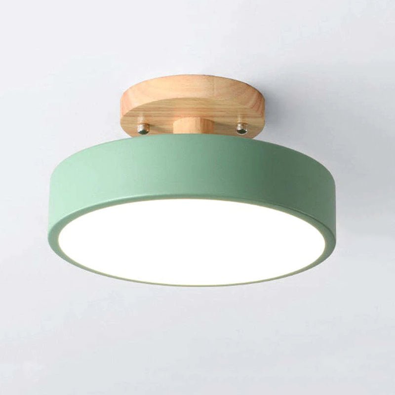 HolzAura – Zeitgemäße LED-Deckenlampe