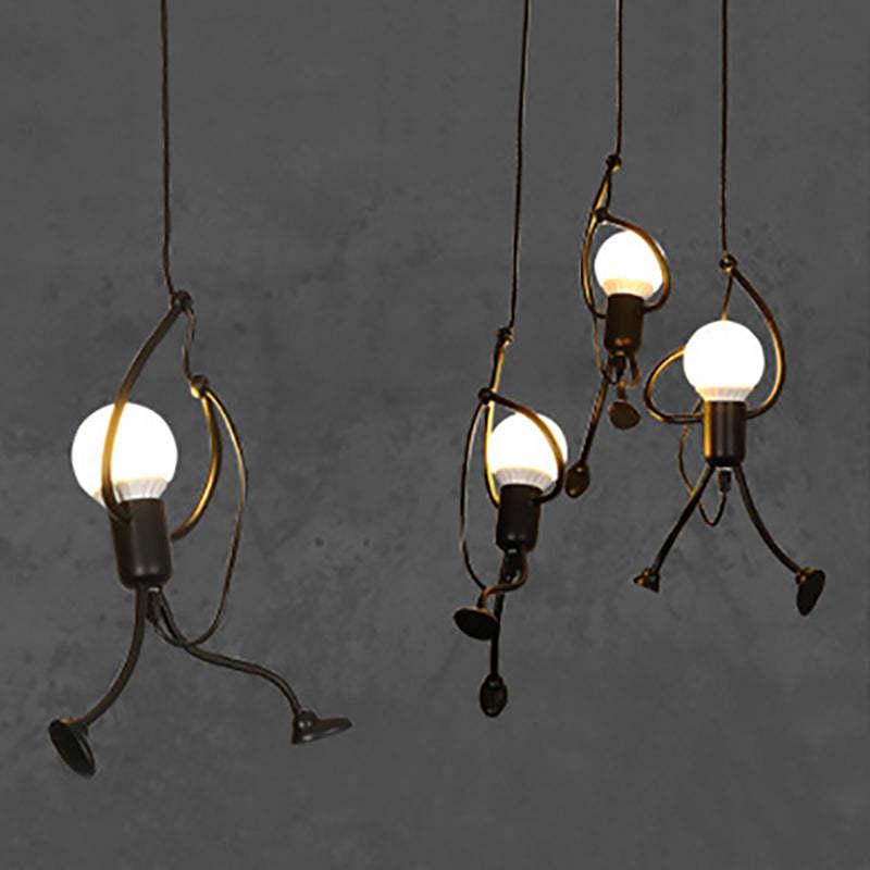 RoboRust – Robuste Retro-Lampe im Eisenmann-Design