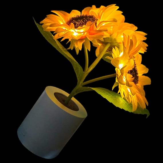 Solvyn – Glänzende Sonnenblumenlampe