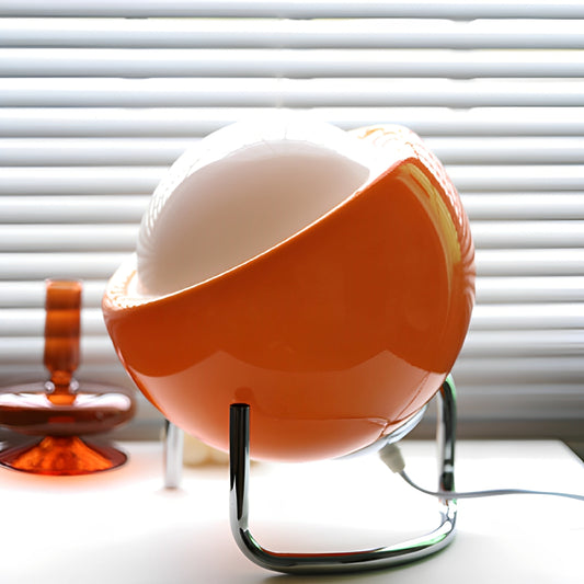 Aurelia – Bauhaus Tischlampe im Retro-Stil mit Glasdesign