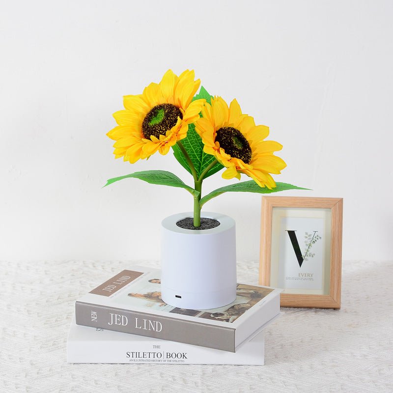 Solvyn – Glänzende Sonnenblumenlampe