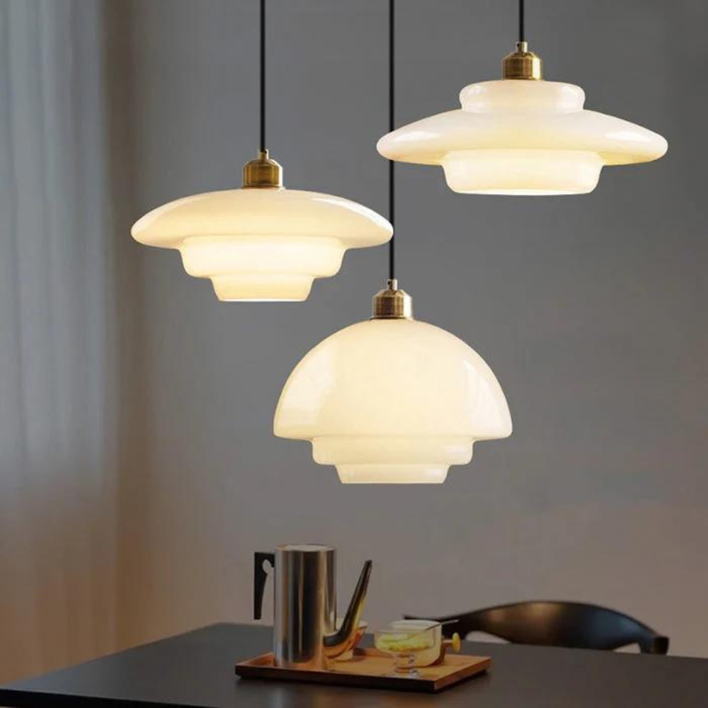 Dustin – Elegante Art Deco Pendelleuchte