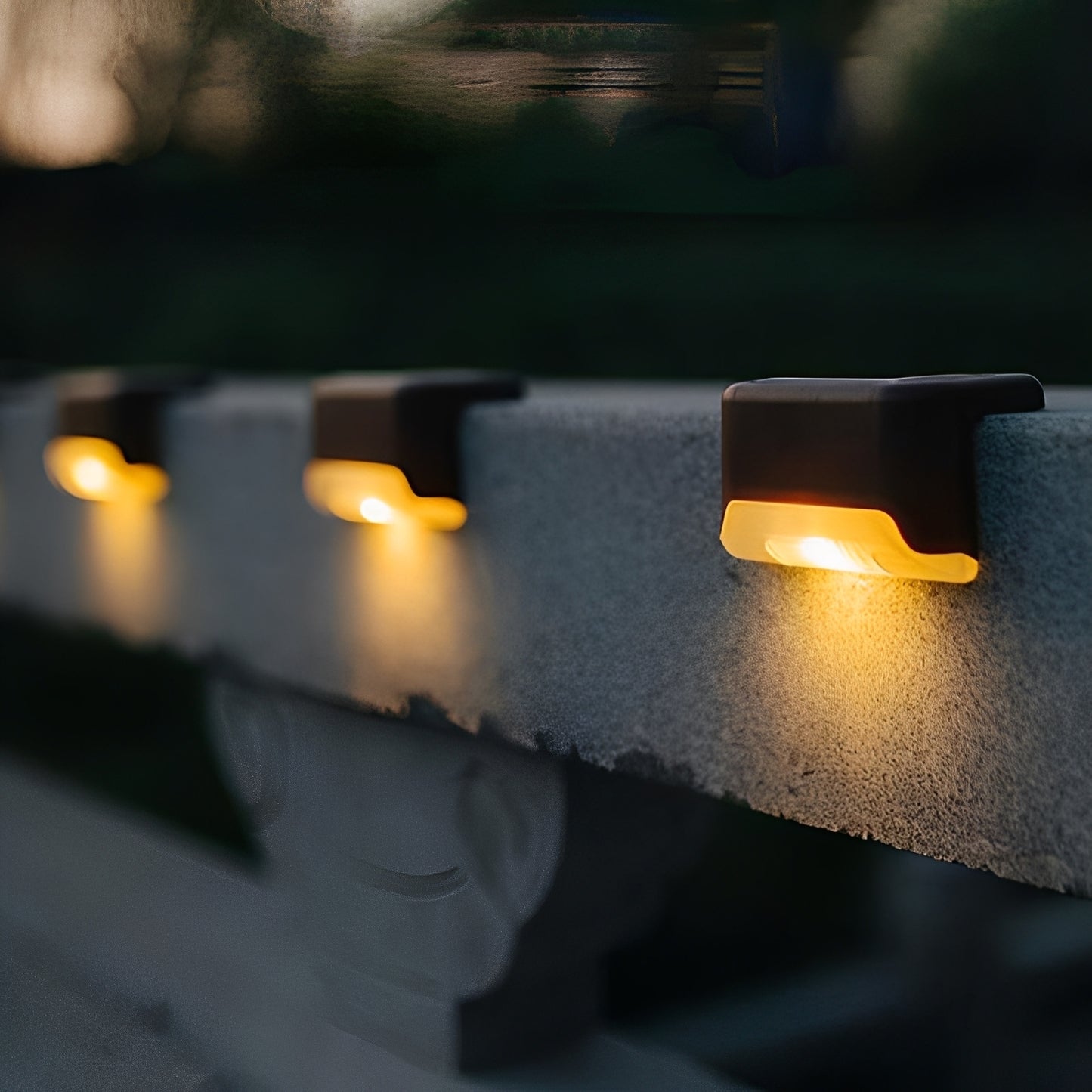Solis – Solarbetriebene LED-Stufenleuchte