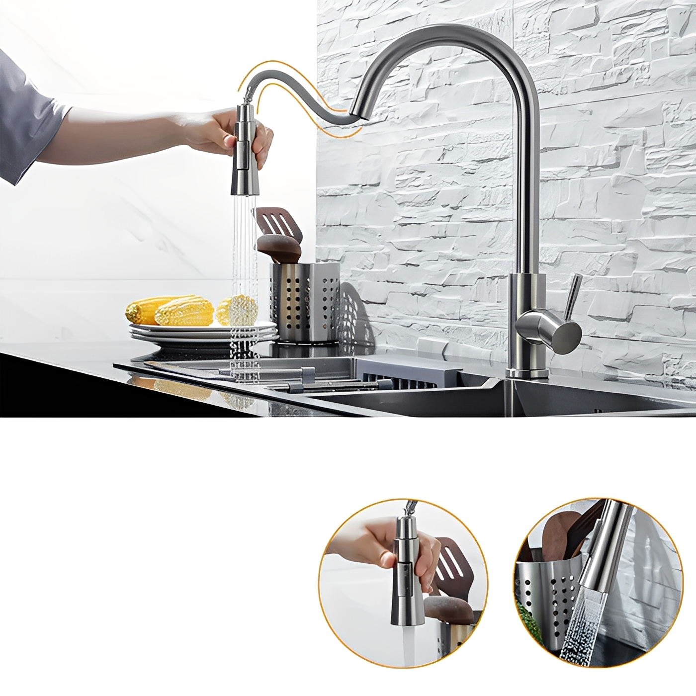 AquaTouch – Intuitiver Sensor-Küchenhahn
