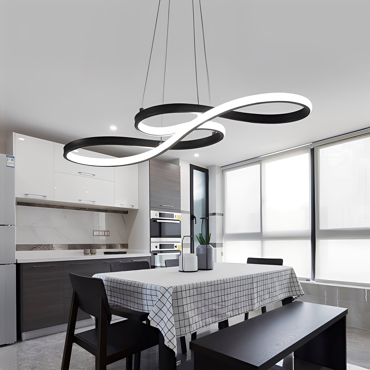 Melodia – LED Pendel i Musiknoter Design