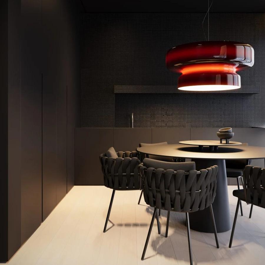 Selene – Moderne Glas-Pendelleuchte