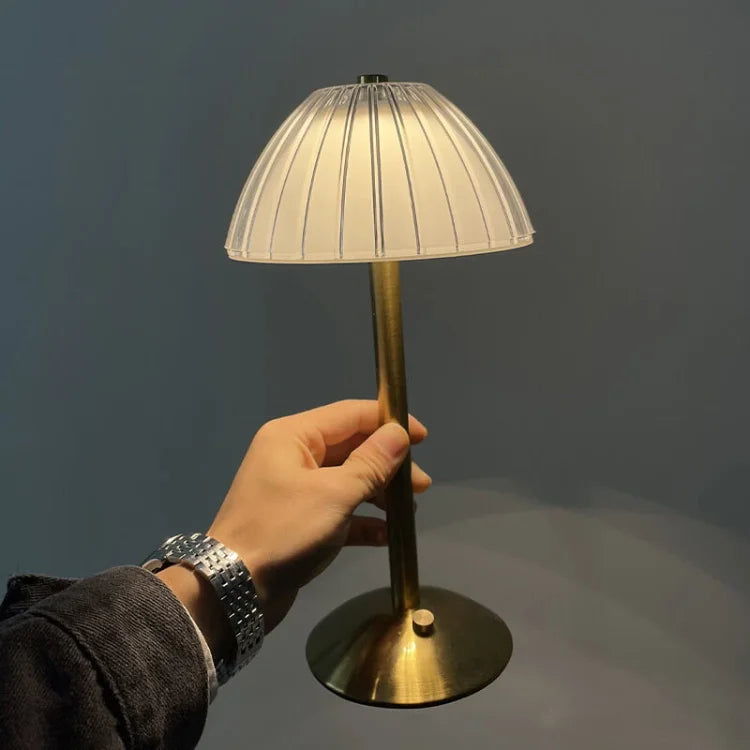 Alessia – Kristall Retro Tischlampe