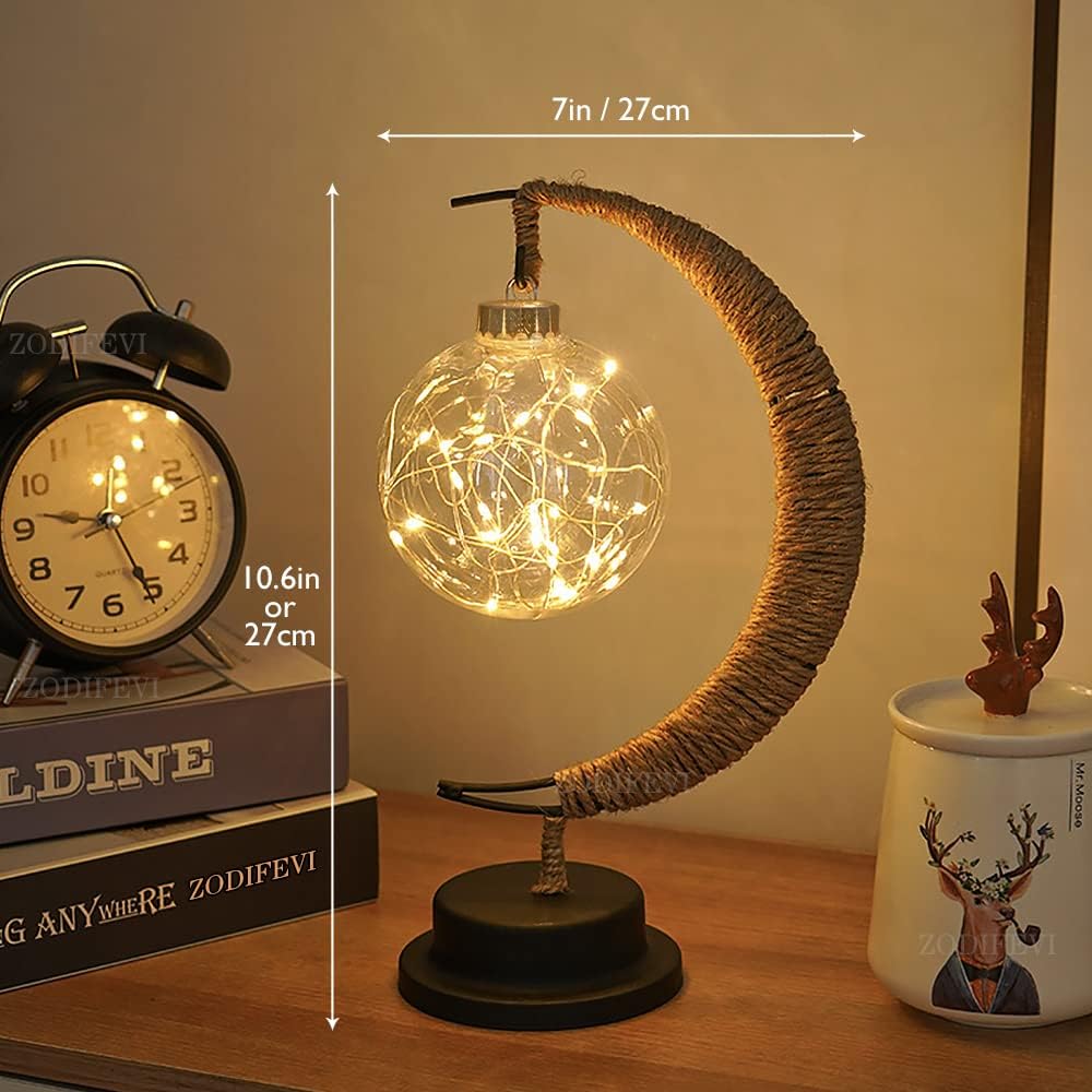 MoonAura – LED-Mondlicht mit sanftem Leuchtschein