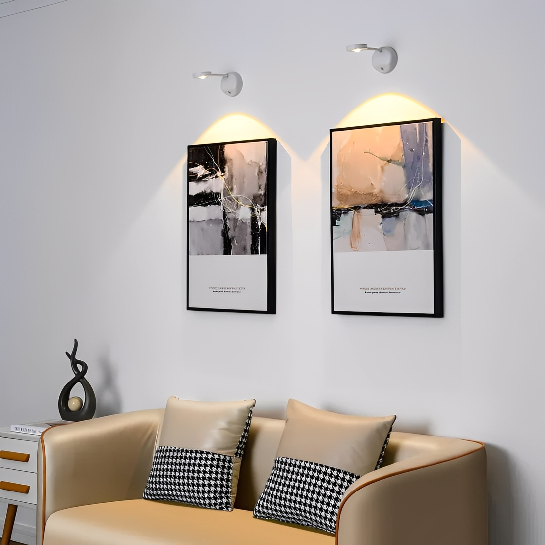 LumiSpot – Kabellose LED-Wandleuchte mit Akku