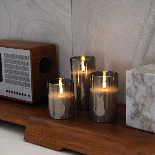 GlowCandle – Flammenlose LED-Kerze mit weichem Licht
