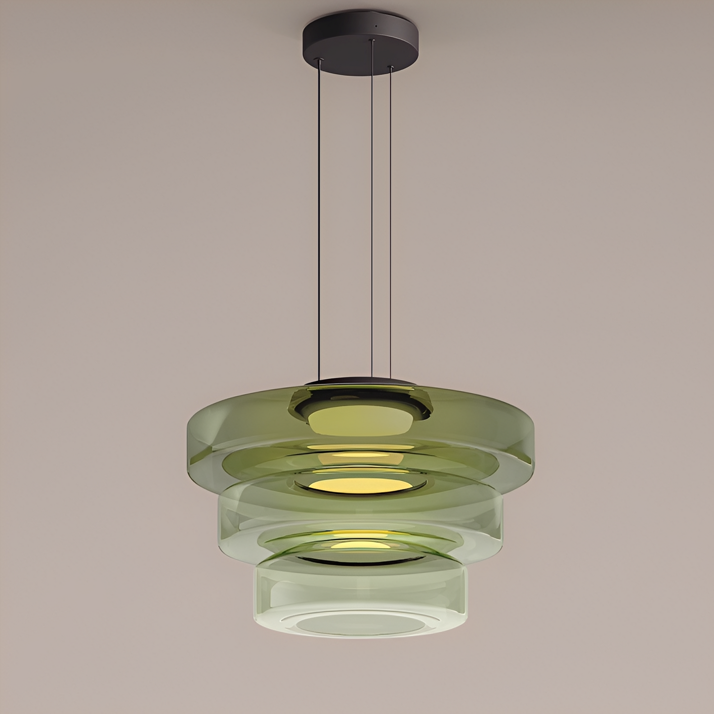 Aurora – Eleganter Nordischer Glas-Kronleuchter