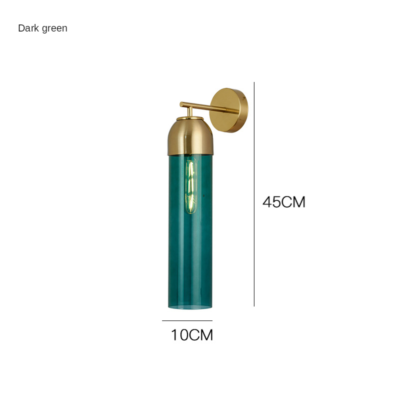 Elowen – Wandlampe aus Kunstglas