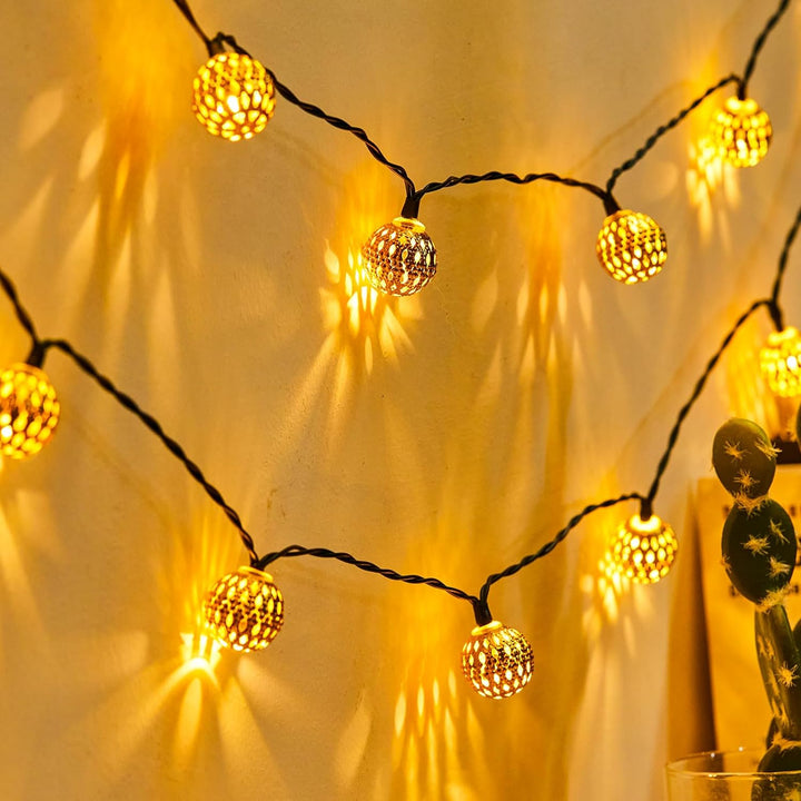Sonne Marokko – Marokkanische Solar-Lichterkette