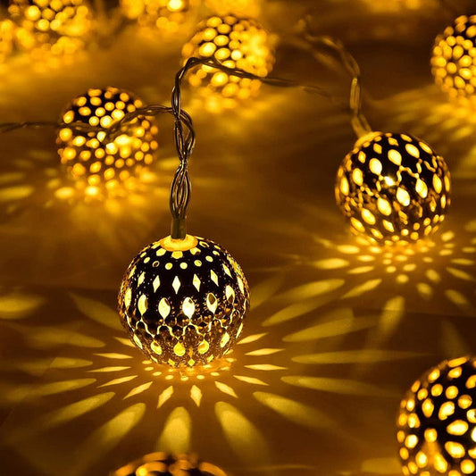 Sonne Marokko – Marokkanische Solar-Lichterkette