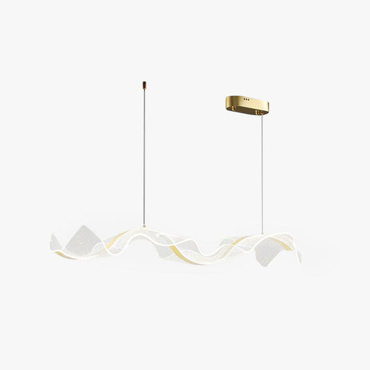 Kristy – Designer-Pendelleuchte im Wellen-Design