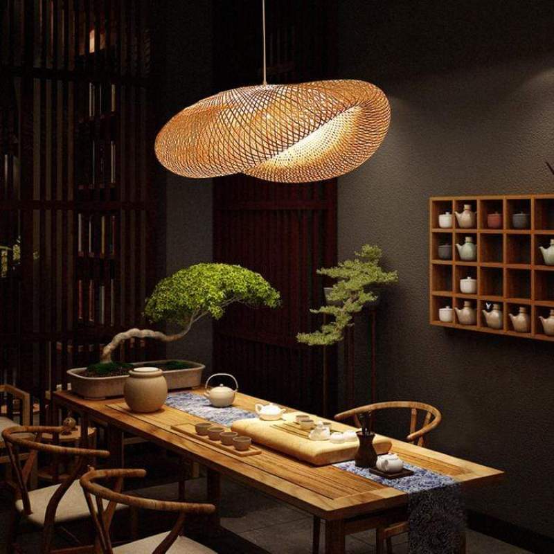 Satori – Bambus-Deckenlampe