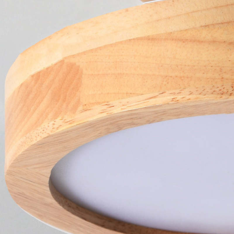 HolzAura – Zeitgemäße LED-Deckenlampe