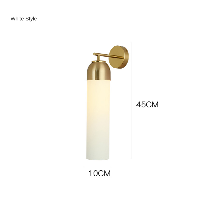 Elowen – Wandlampe aus Kunstglas
