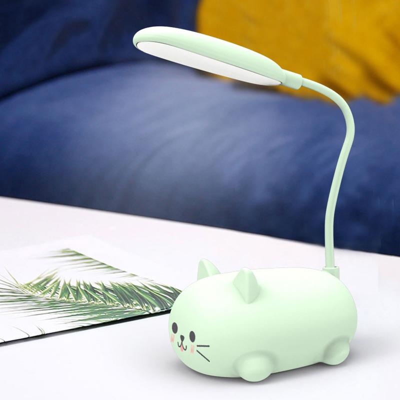 MiauLight – Cartoon-Schreibtischlampe mit LED