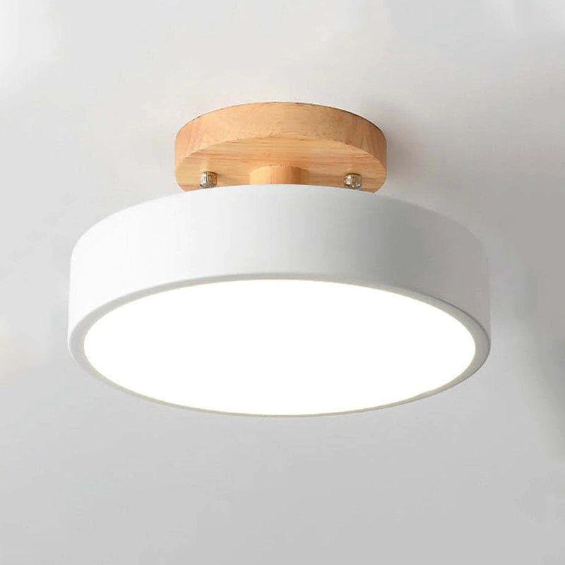 HolzAura – Zeitgemäße LED-Deckenlampe