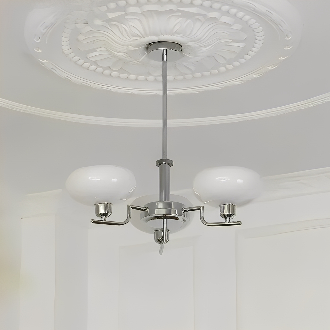 Selva – Retro Cream Style Kronleuchter