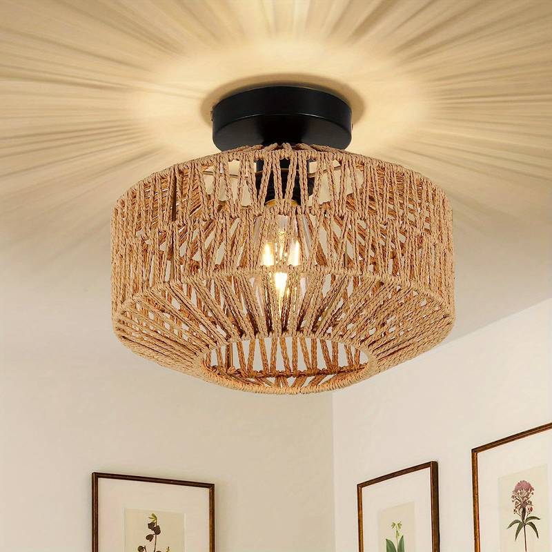 BohoAura – Deckenlampe im handgefertigten Boho-Design