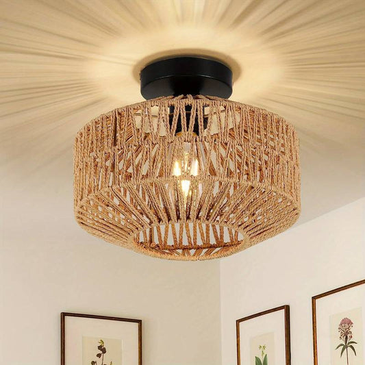 BohoAura – Deckenlampe im handgefertigten Boho-Design