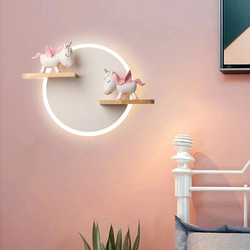 Kinderzimmer Nachttisch-Wandlampe