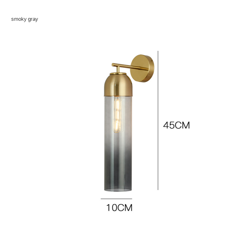 Elowen – Wandlampe aus Kunstglas