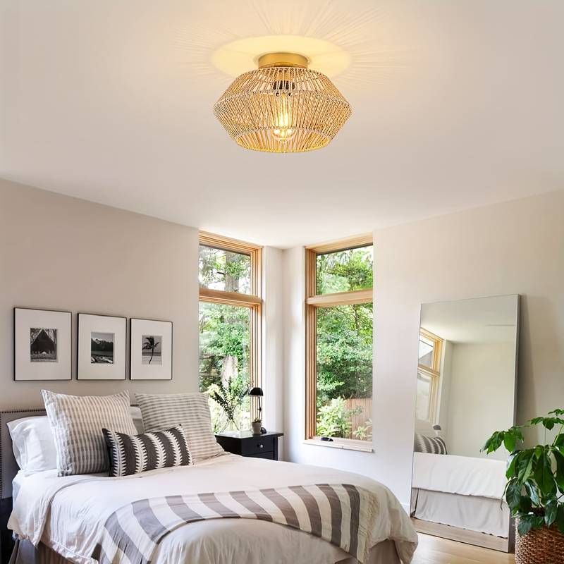 BohoNest – Handgefertigte Deckenlampe im Ethno-Stil