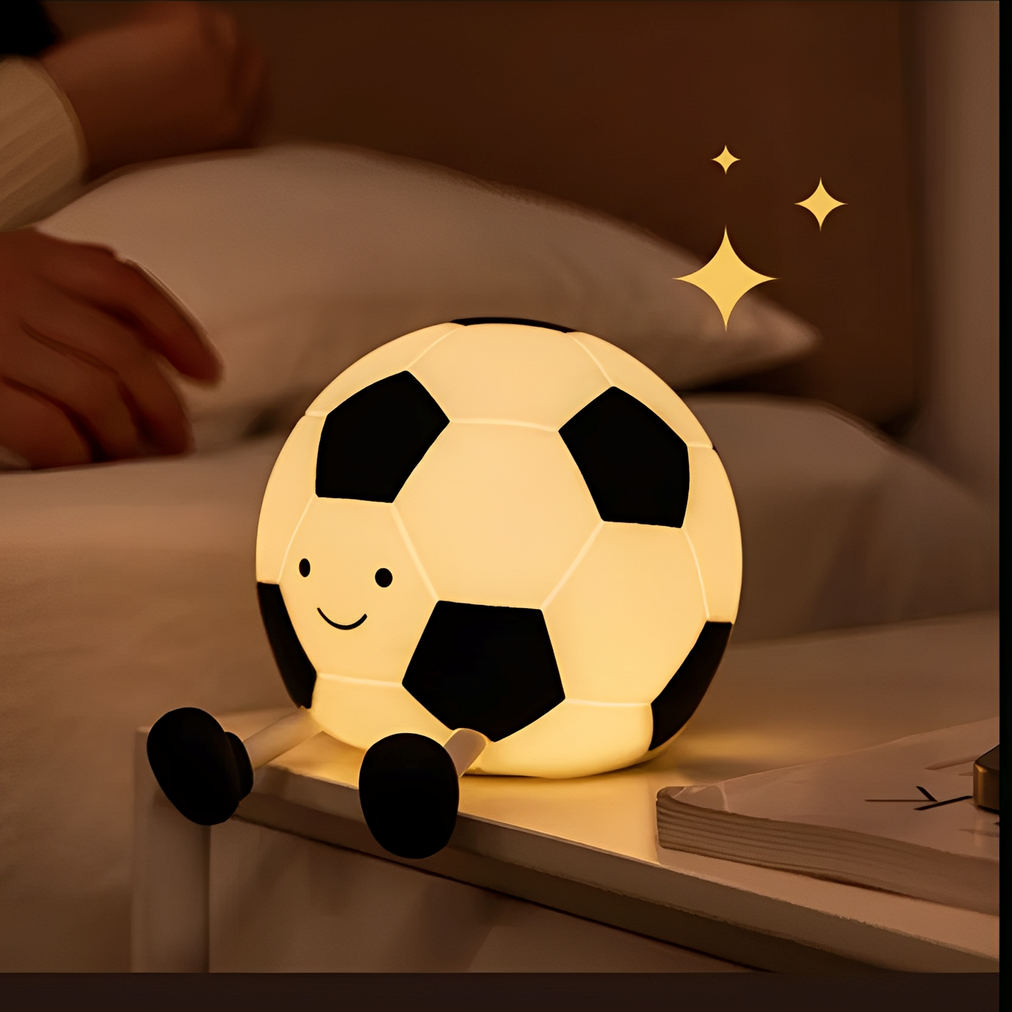 GlowKick – Fußball-Nachtlampe