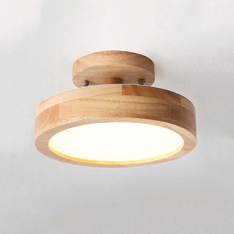 HolzAura – Zeitgemäße LED-Deckenlampe