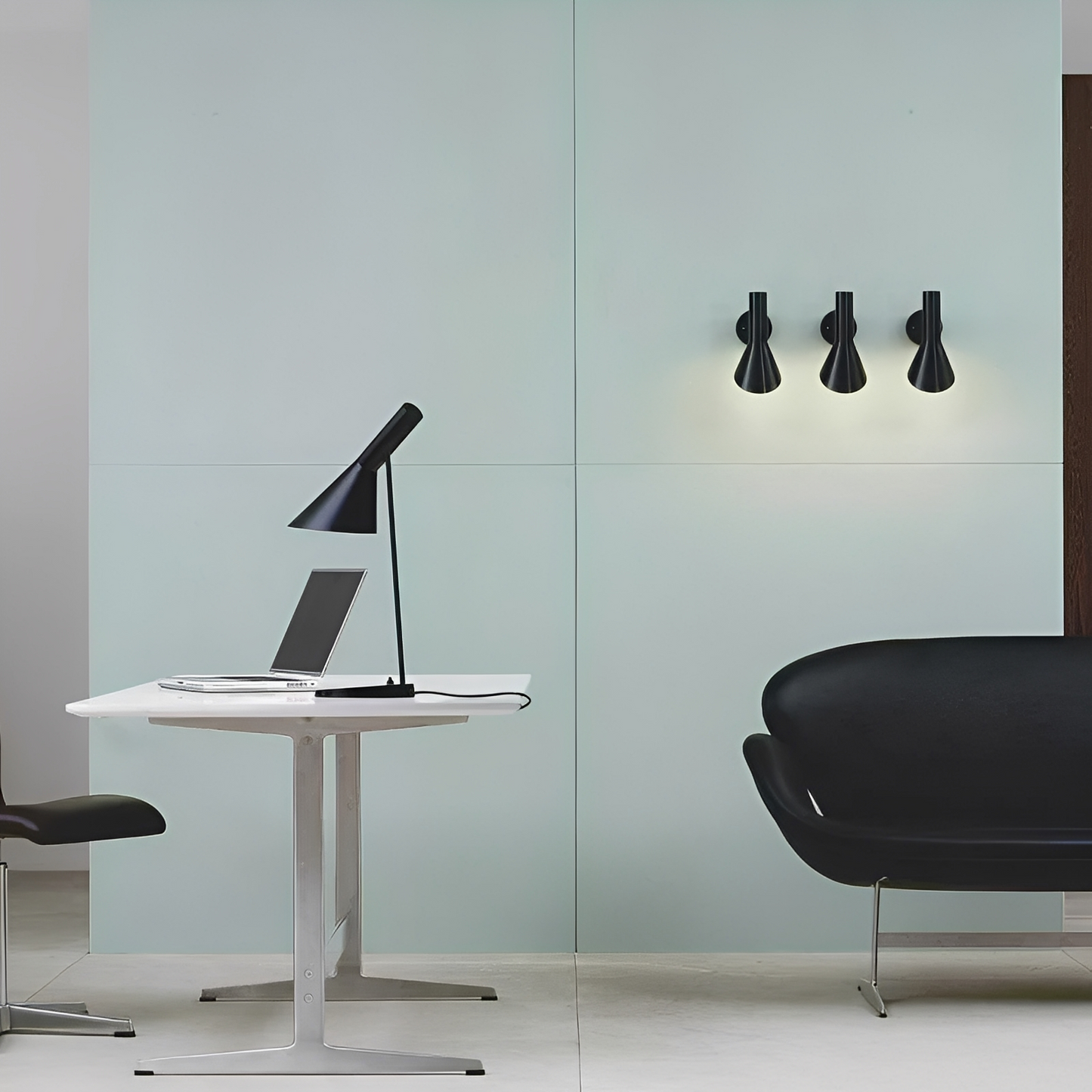 Elvara – Schlichte Nordische LED-Tischlampe